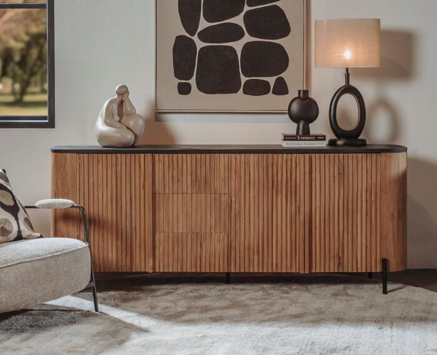 Tower Living Dressoir Palazzo teakhout 200 cm