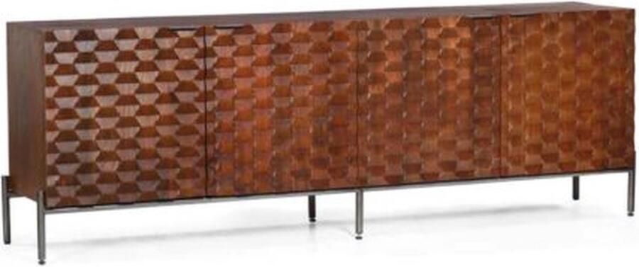 Tower Living dressoir Paola 225x45x75 cm mangohout