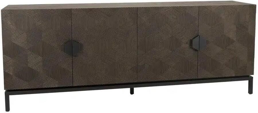 Tower Living dressoir San Marino 210x45x80 cm eiken