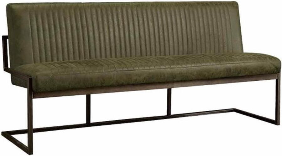 Tower Living Eetkamerbank Ferro 205 cm Groen