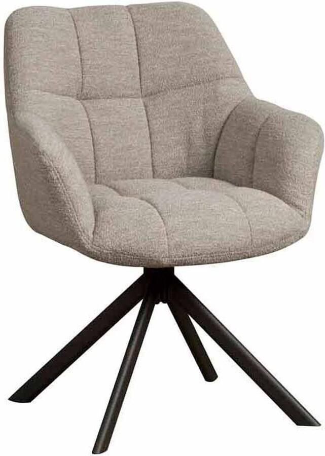 Tower Living Eetkamerstoel Alba Alpine Grijs