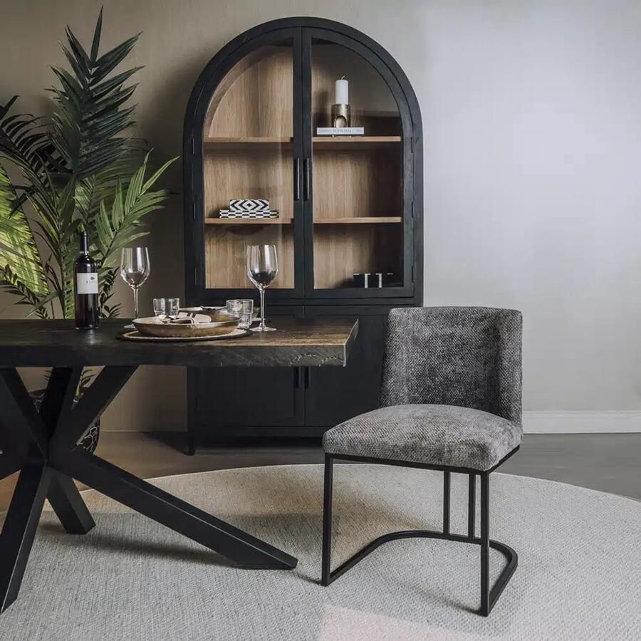 Tower Living eetkamerstoel Archi antraciet