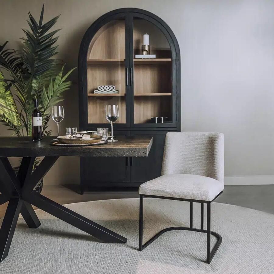 Tower Living eetkamerstoel Archi creme