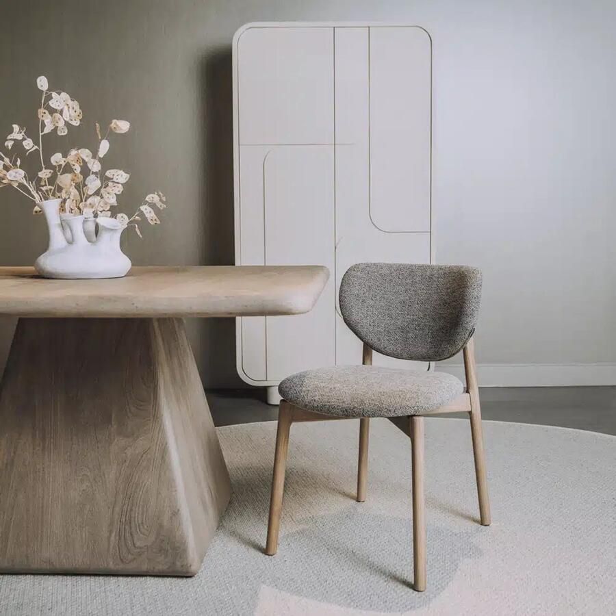 Tower Living eetkamerstoel Pimonte bruin