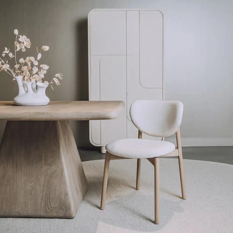 Tower Living eetkamerstoel Pimonte wit