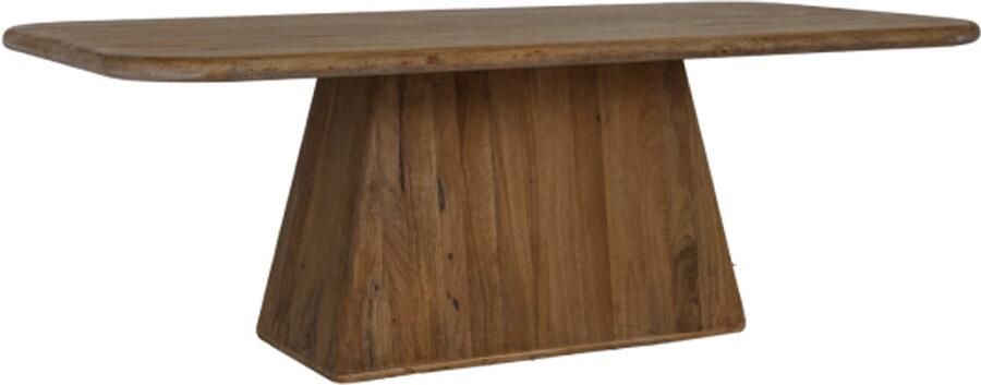 Tower Living Eettafel Asti rechthoekig mangohout 240x110 cm Bruin