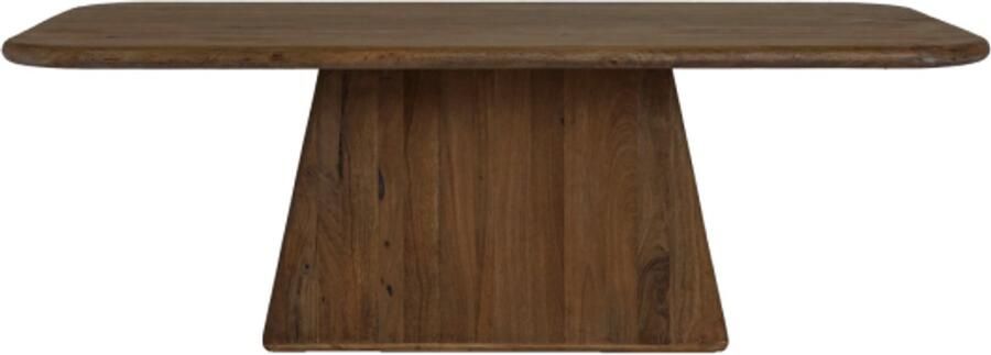 Tower Living Eettafel Asti rechthoekig mangohout 220x110 cm Bruin - Foto 2