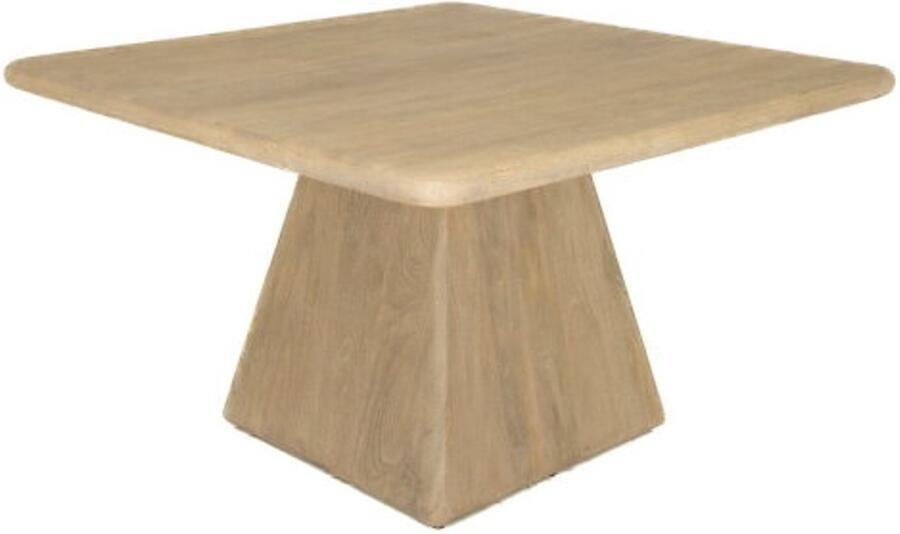 Tower Living Eettafel Asti vierkant mangohout 150x150 cm Naturel