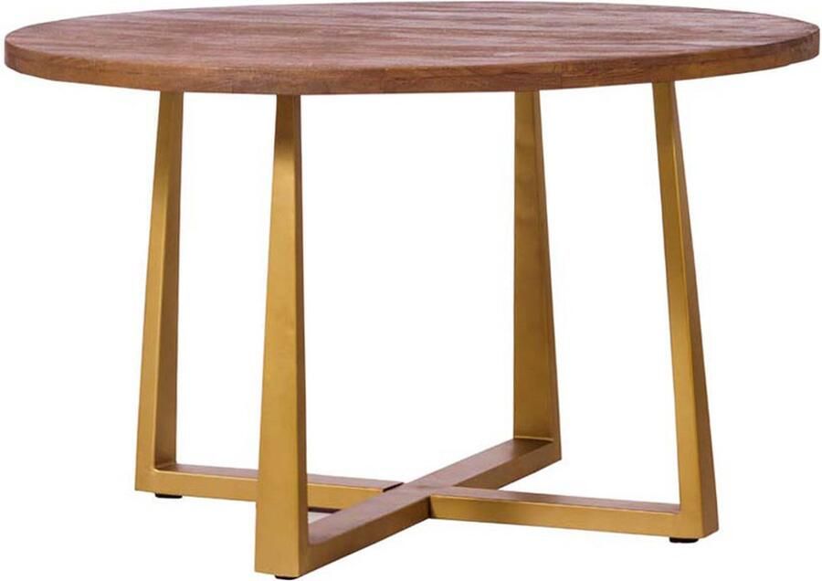 Tower Living eettafel Belvedere 130x130x77 cm mangohout