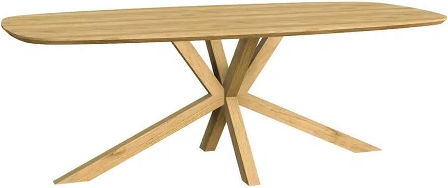 Tower Living eettafel Crotone 220x110x77 cm acacia