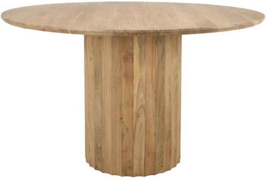 Tower Living Eettafel Crotone rond acacia 150 cm Natural bleached