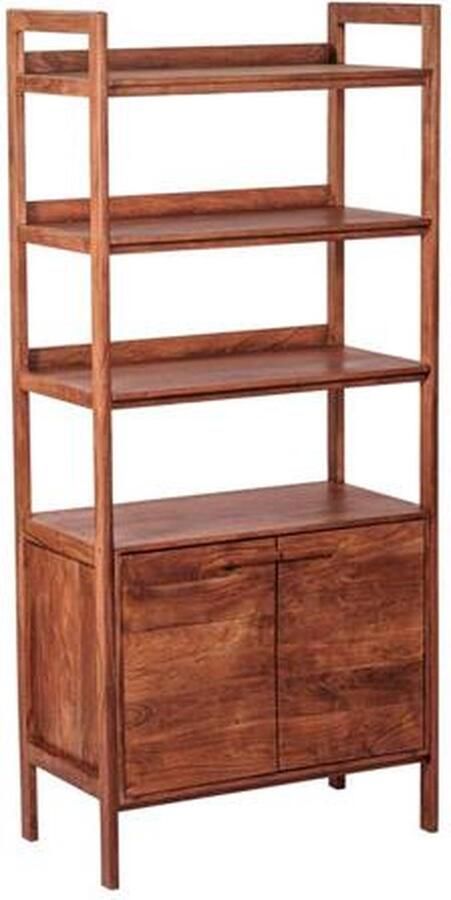 Tower Living wandkast Falcone 2 deuren 90x48x200 cm acaciahout