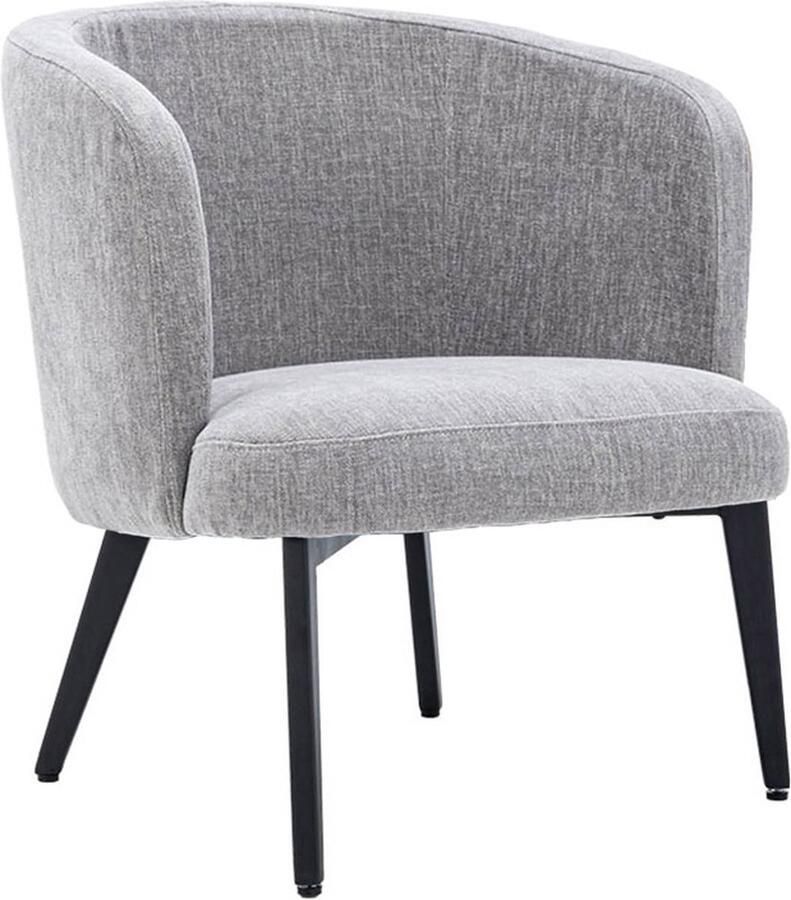 Tower Living fauteuil Albi met arm grijs