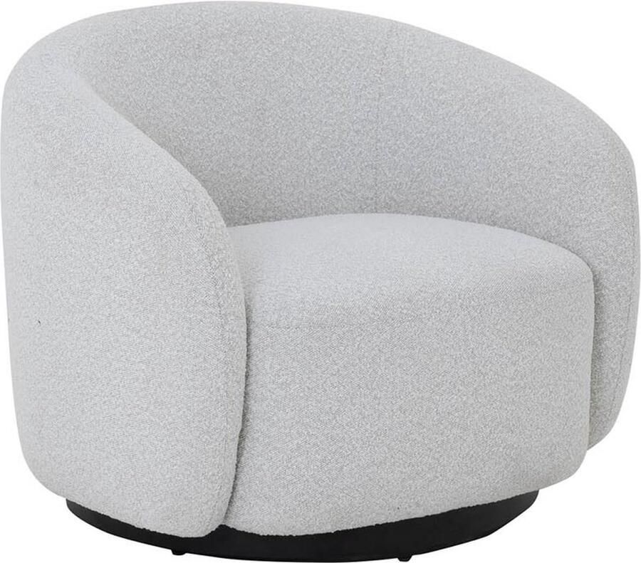 Tower Living fauteuil Belfast draaibaar met arm ivoor