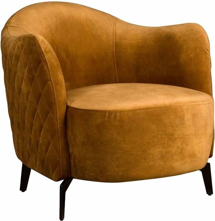 Tower Living fauteuil Bondo met arm goud