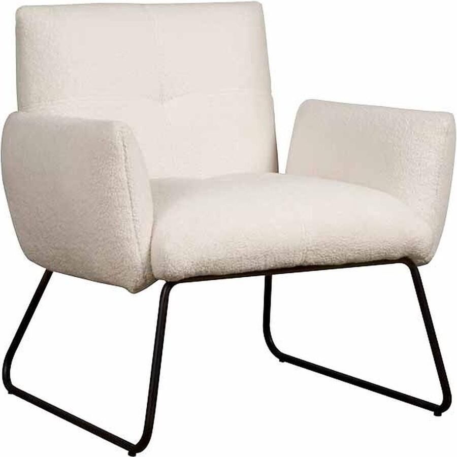 Tower Living fauteuil Dante met arm wit