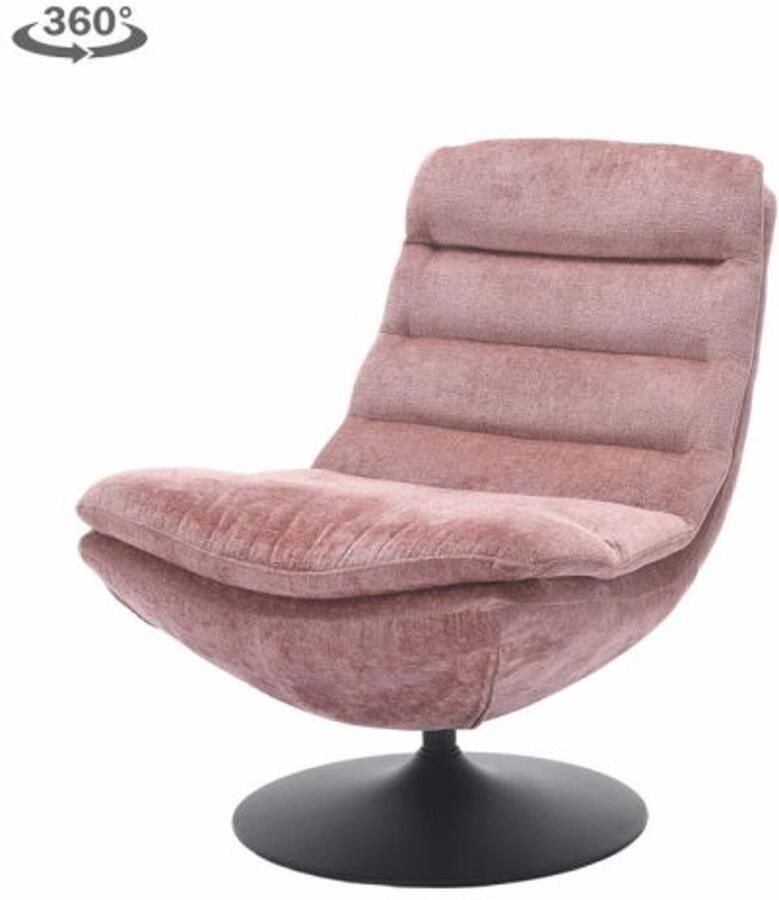 Tower Living Marano Fauteuil Harmony 63 peachy pink (draaibaar)