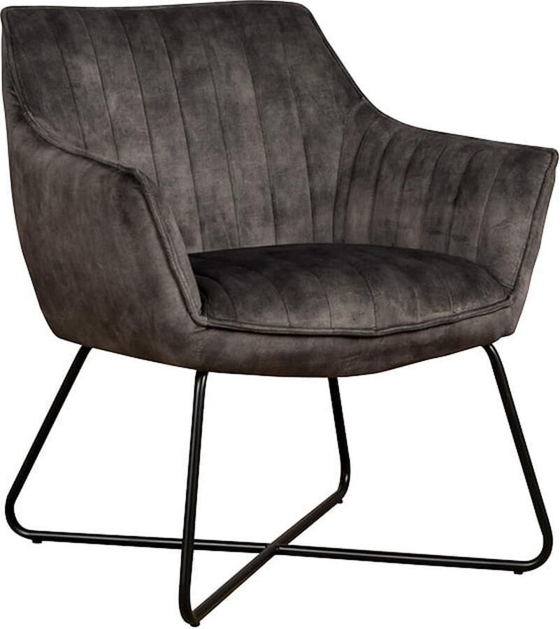 Tower Living fauteuil Monte met arm groen