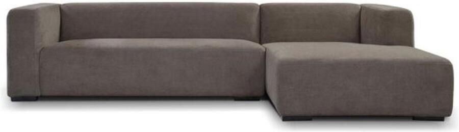 Tower Living Glasgow 2 5-AL + Chaise R Enjoy 456 Iron Grey