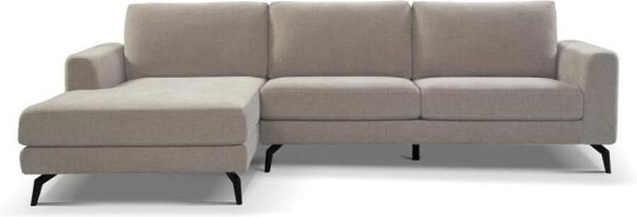 Tower Living Highlands 2 5-AR + Chaise L Nature 450 Grey