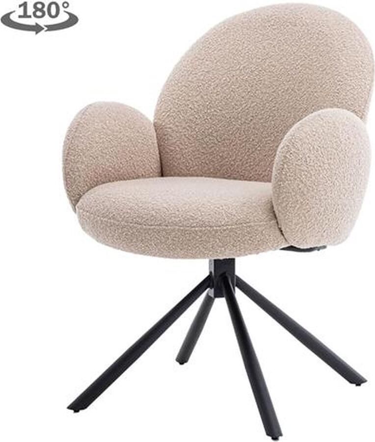 AnLi Style Anli-Style Tower living Imola swivel armchair Beige