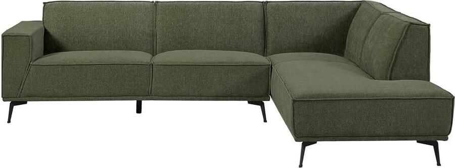 AnLi Style Anli-Style Tower living Leeds 2 5-seater AL + Ottoman R Bottle Green