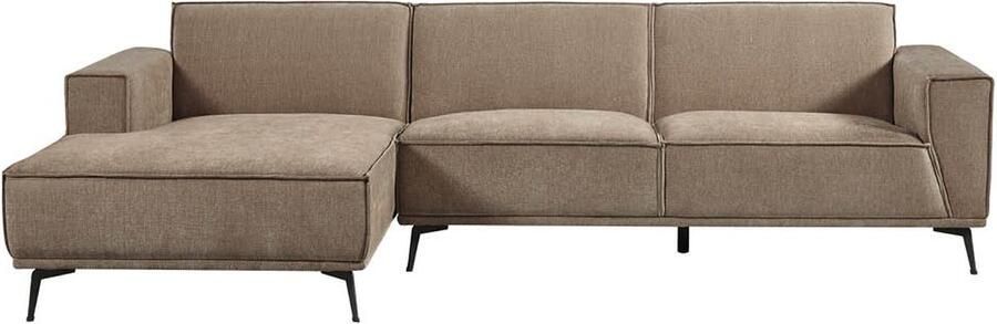 Tower Living Leeds 2 5-seater AR + Chaise Lounge L Moss Grey