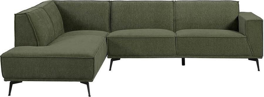 AnLi Style Anli-Style Tower living Leeds 2 5-seater AR + Ottoman L Bottle Green