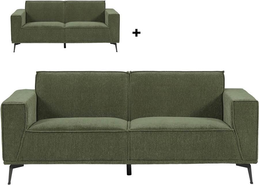 AnLi Style Anli-Style Tower living Leeds 3 ALR + 2 5-ALR seater Bottle green