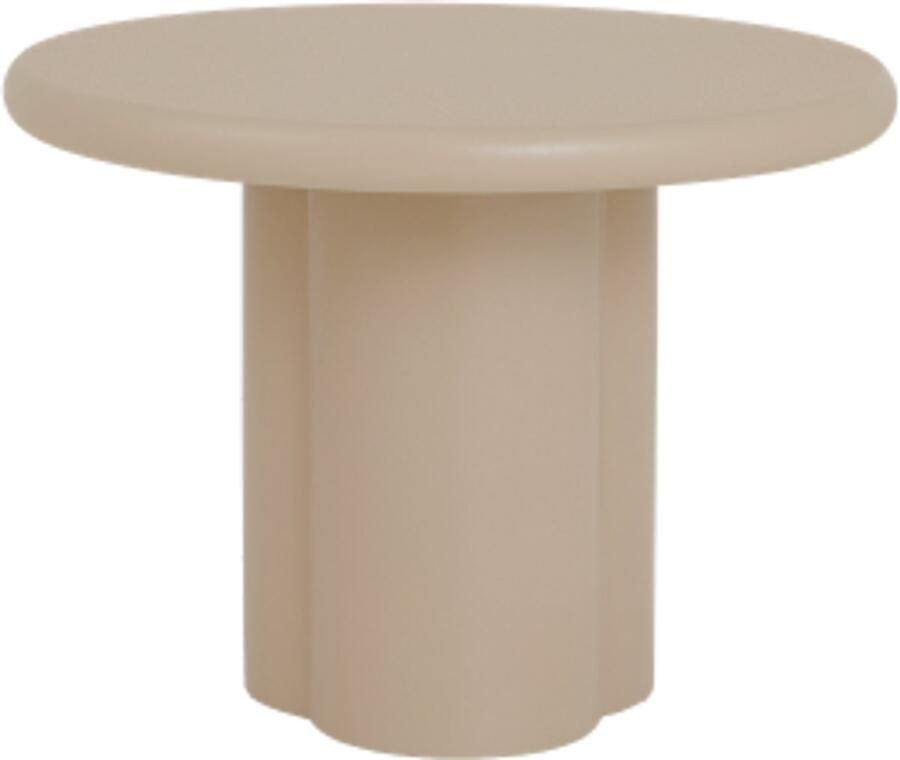 Tower Living Melzo Bijzettafel rond beige 60 cm