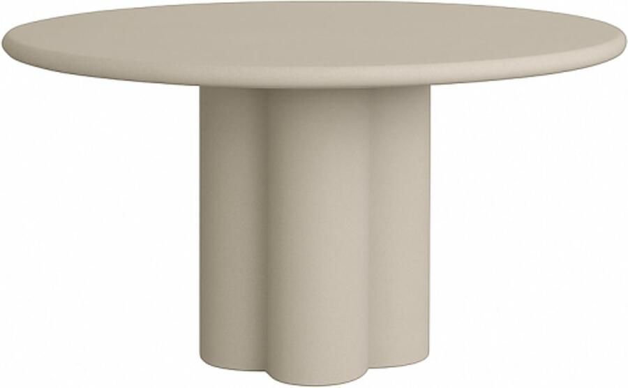 Tower Living Eettafel Melzo rond beton 150 cm Beige - Foto 2