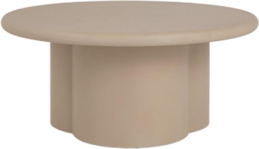 Tower Living Melzo Salontafel rond beige 90 cm