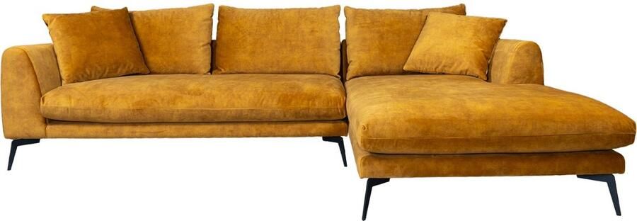 AnLi Style Tower living nottingham 2 5-al + chaise r adore 015 yellow orange