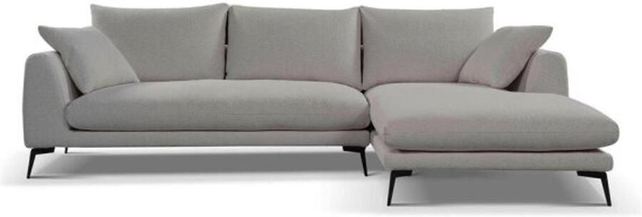 Tower Living Nottingham 2 5-AL + Chaise R Copenhagen 803 Cement Grey