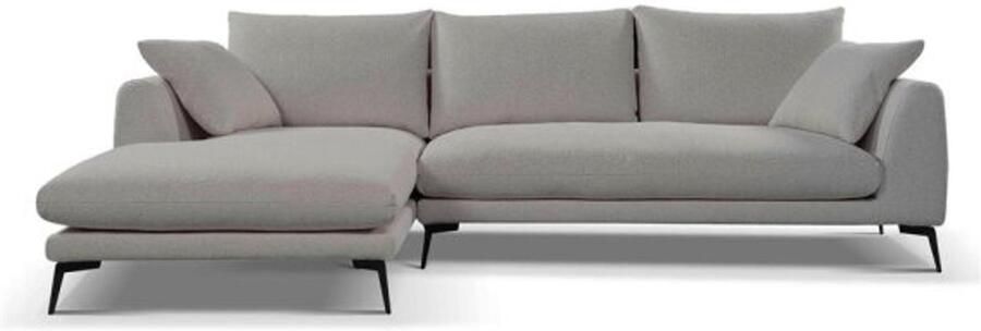 Tower Living Nottingham 2 5-AR + Chaise L Copenhagen 803 Cement Grey