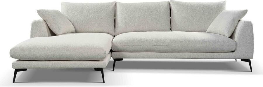 AnLi Style Tower living nottingham 2 5-ar + chaise l copenhagen 900 light ivory