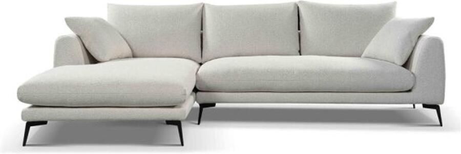 Tower Living Nottingham 2 5-AR + Chaise L Copenhagen 900 Light Ivory