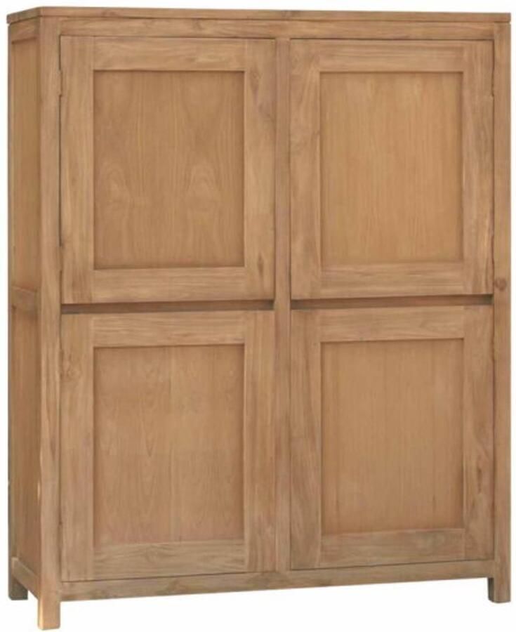 Tower Living Opbergkast Corona teakhout 160x130 cm