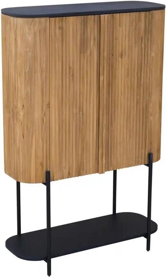 Tower Living opbergkast Palazzo 105x45x160 cm teak