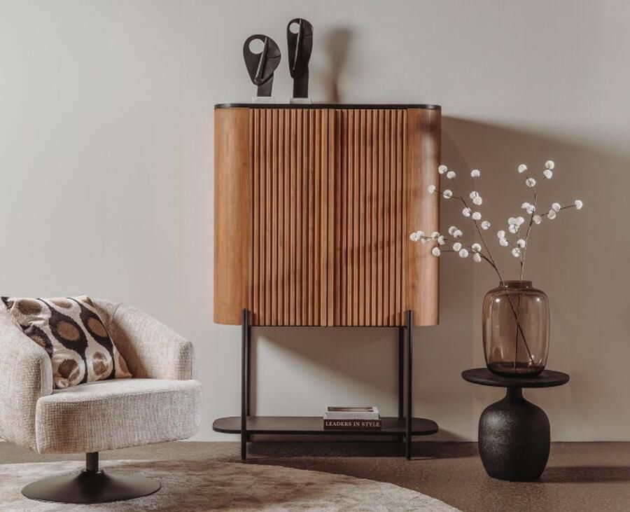 Tower Living Opbergkast Palazzo teakhout 105x45x160 cm