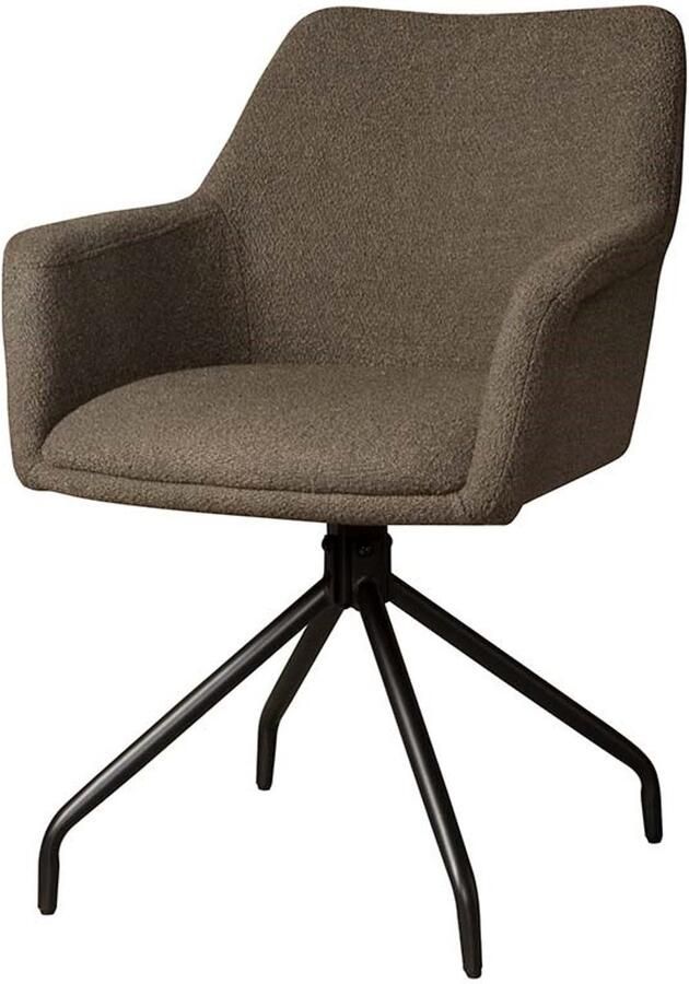 Tower Living Ortana swivel armchair Dark brown