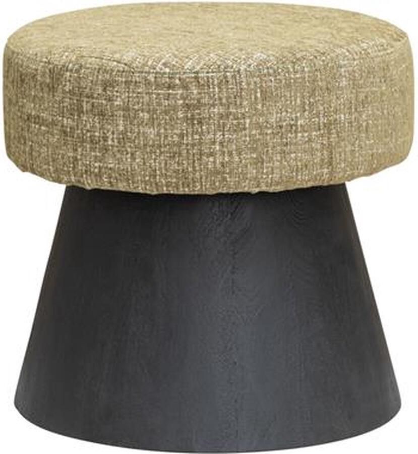 Tower Living Ossana hocker fabric Memphis 18 round 50x50x50