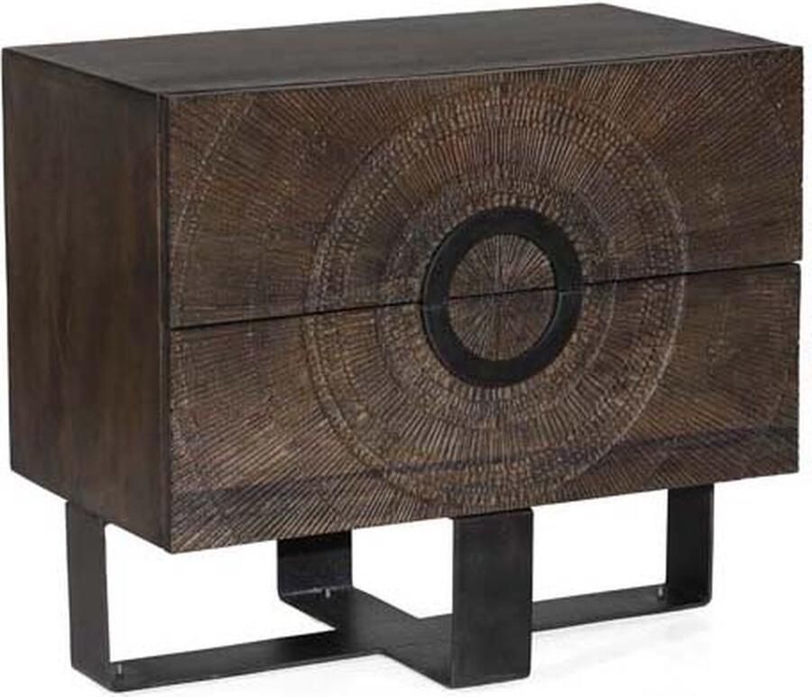 Tower Living ladekast Padua 80x46x70 cm mangohout