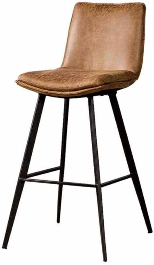 Tower Living Pamplona Barstoel fabric Cognac