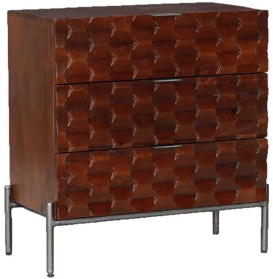 AnLi Style Anli-Style Tower living Paola chest 3 drws. 80x40x80