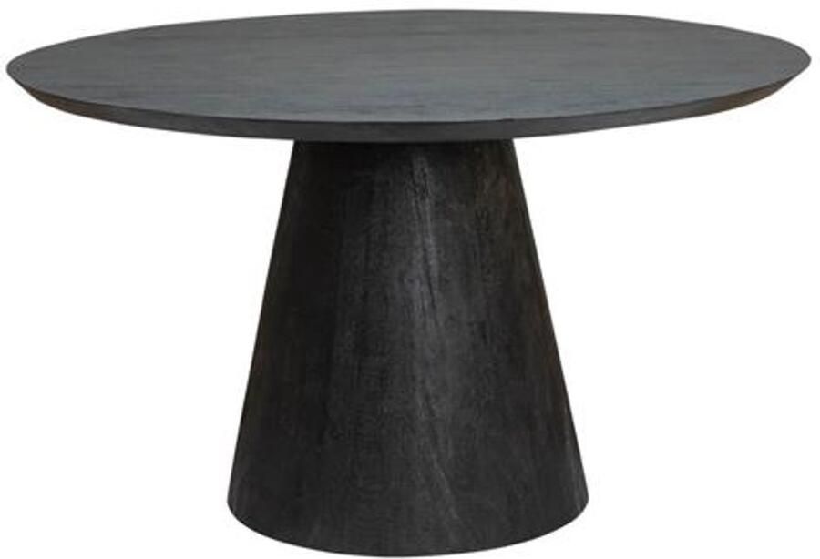 Tower Living Premana round diningtable 130x130 black