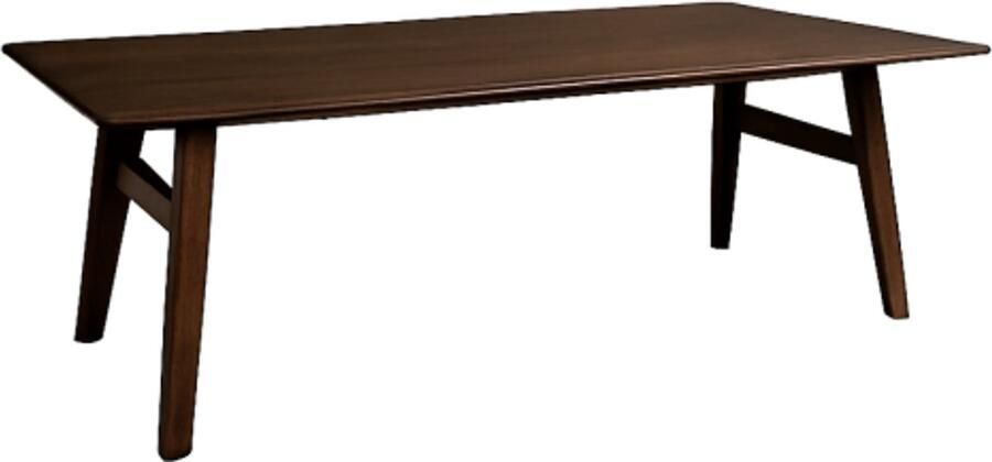 Tower Living rechthoekig eettafel Aura acaciahout 200x100 cm Espresso