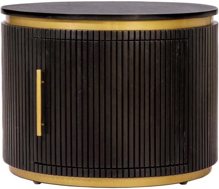 Tower Living Rivello Coffeetable with storage 1 dr. dia 80x45