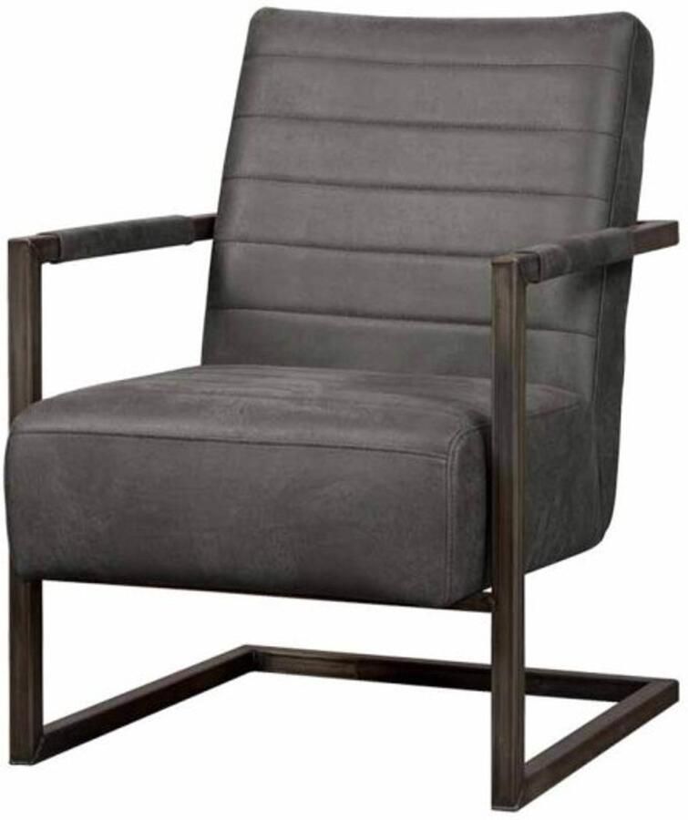 Tower Living Rocca Fauteuil Bull anthracite