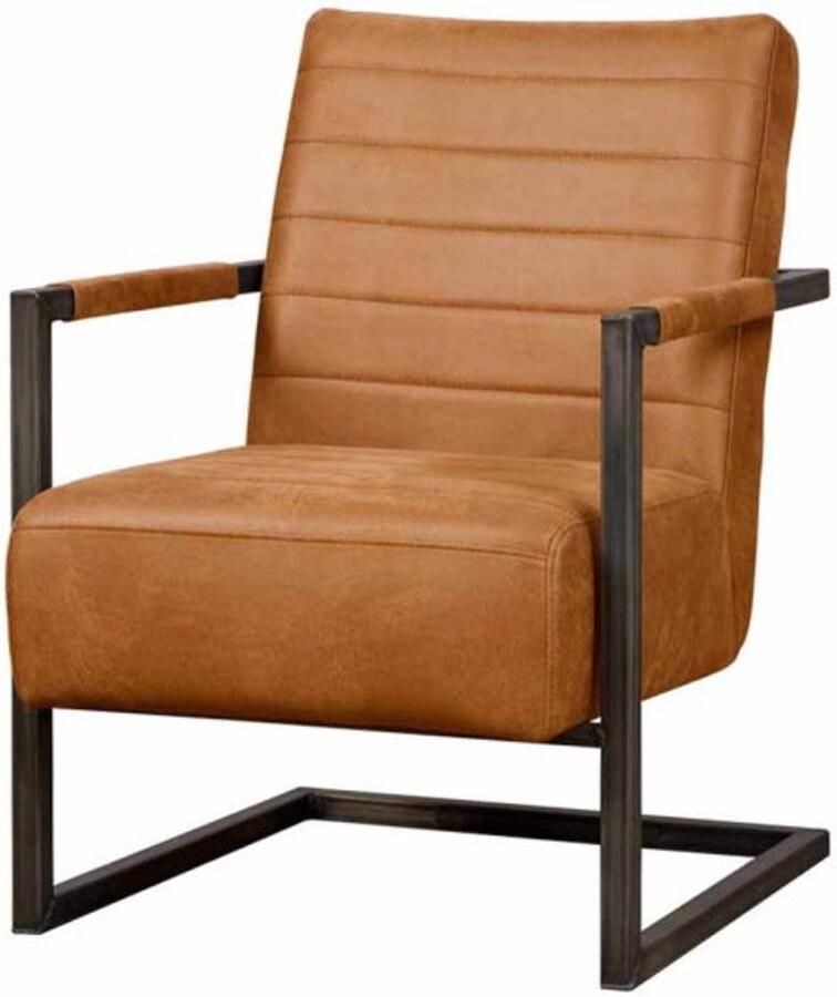Tower Living Rocca Fauteuil Bull cognac